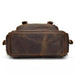 Genuine Leather Backpack for Men, Vintage Style