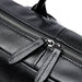 Luxury Black Leather Laptop Backpack
