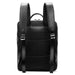Black Leather Business Laptop Backpack