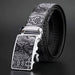 Genuine Snake Pattern Leather Suit Belt For Men, Oraz Model