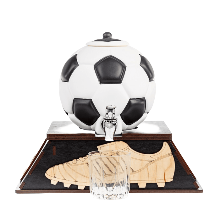 Gift Mini-Bar Football Ball On Stand