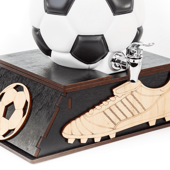 Gift Mini-Bar Football Ball On Stand