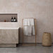 Durable and Stylish Minimalist Metal Towel Rack – Dual Bar