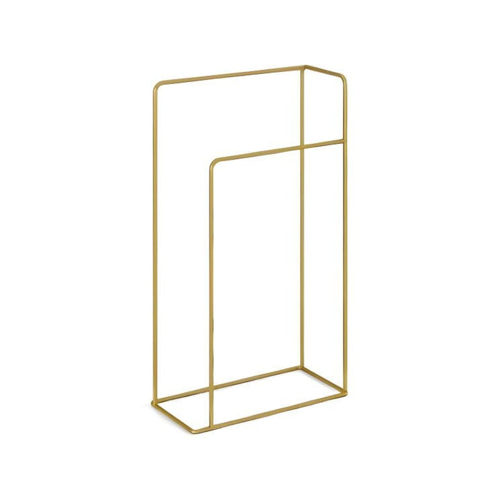 Durable and Stylish Minimalist Metal Towel Rack – Dual Bar