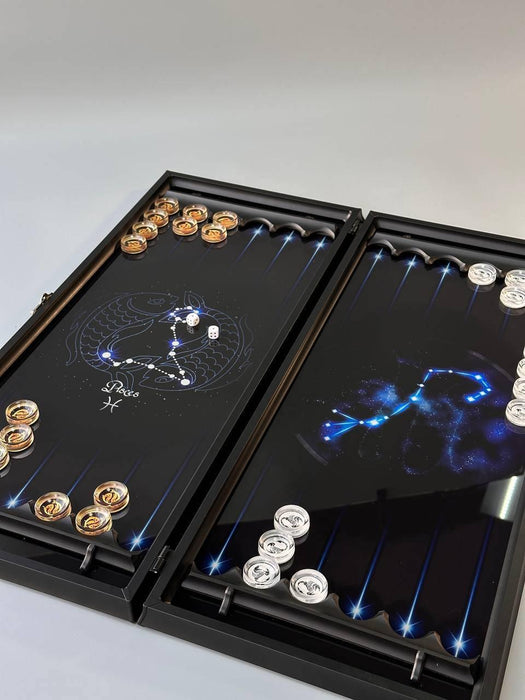 Glass Backgammon Set, Backgammon Board, Gift For Boss