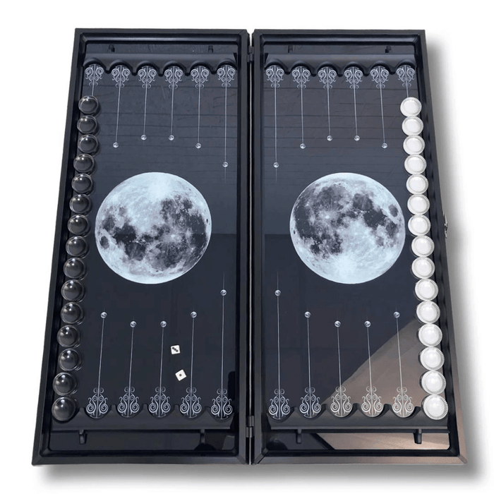 Glass Backgammon Set, Backgammon Set, Game Board