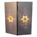 Glass Backgammon "Star Of David", Stylish Backgammon Board - Artynov | Unique Handmade Accessories