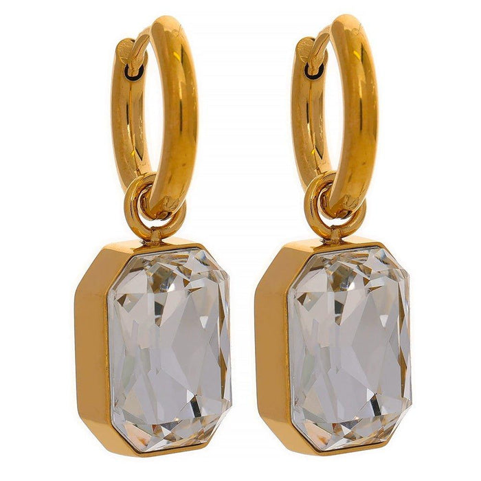 Designer Earrings with Crystals