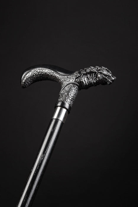 Godzilla Walking Cane, Handmade, Steampunk