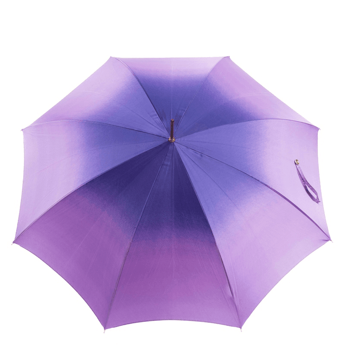 Golden Skull Purple Ombre Chic Umbrella Exclusive