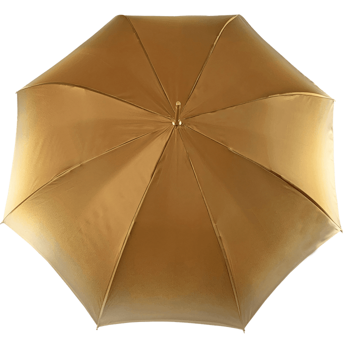 Golden Umbrella in a Fancy Design for Women