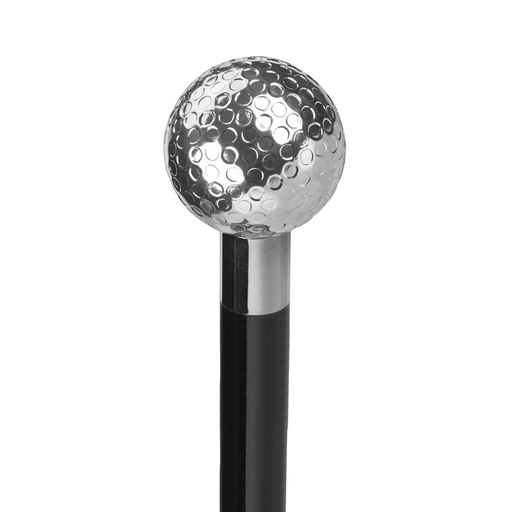 Golf Ball Classic Knob Walking Cane, Fancy Dress Walking Cane