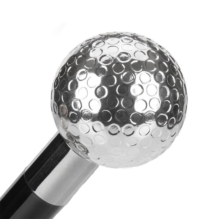 Golf Ball Classic Knob Walking Cane, Fancy Dress Walking Cane