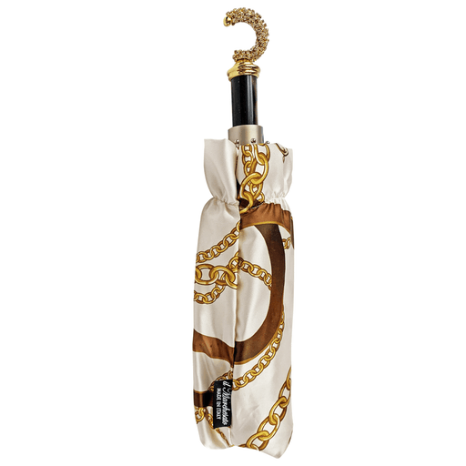 Graceful Exclusive Design Umbrella with Crystals Handle