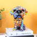 Graffiti Boxer Pup Statue