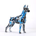 Graffiti Dobermann Statue