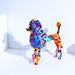 Nordic Painted Poodle Statue