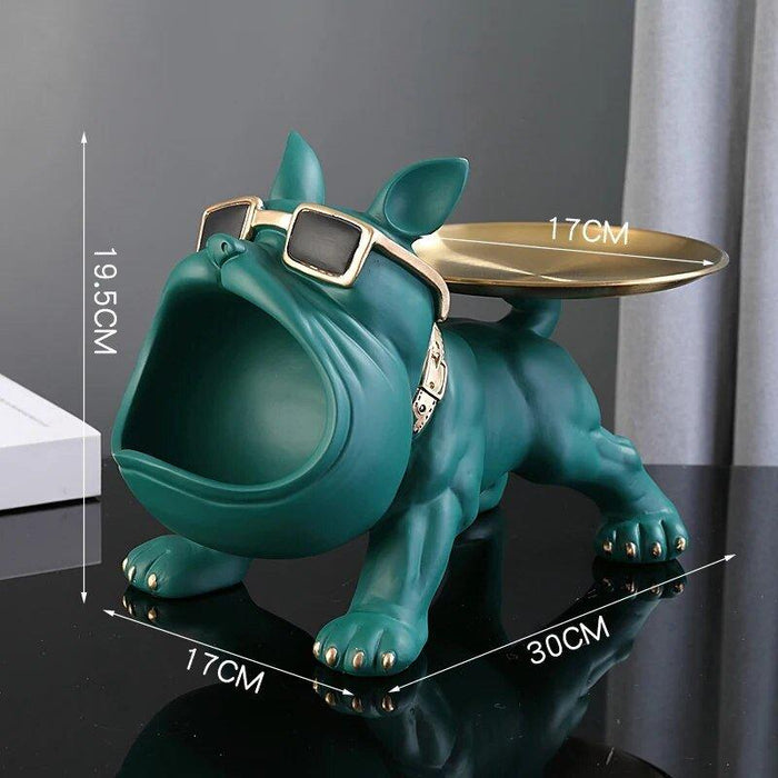 Graffiti Frenchie Statue