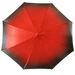 Green and Red Umbrella with Gold-plated Flower