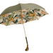 Green Grasshopper Print Luxury Umbrella Women