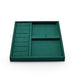 Green Metal Jewelry Display Tray