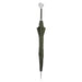 Green Umbrella, Silver Lion Handle Umbrella