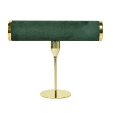 Green Velvet Watch/Bracelet Holder 7.68 inches - Hestia