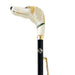 Greyhound Enamel-Handled 24K Gold-Plated Shoehorn