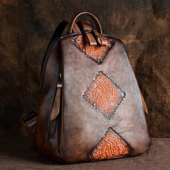 Classic Leather Women's Backpack