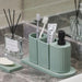 Elegant 4-Piece Ceramic Bathroom Set – Minimalist & Eco-Friendly