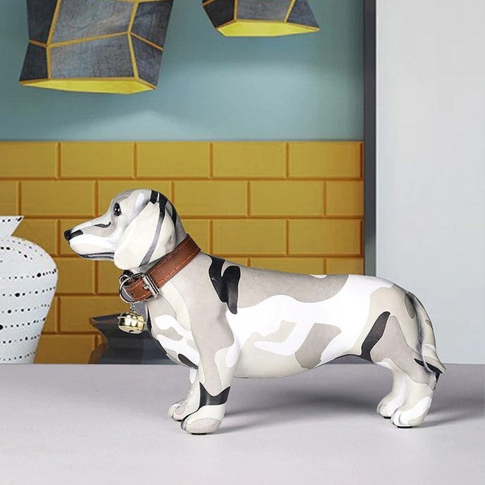 Decorative Puzzle Dog Sculpture