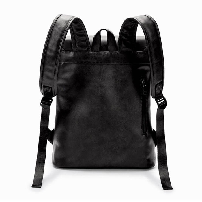 Leather Anti-Theft Waterproof Vintage Backpack