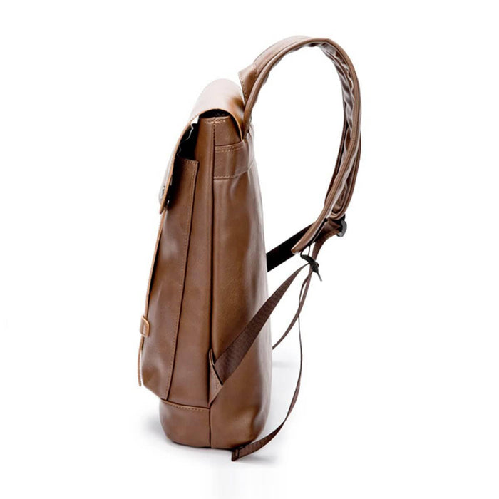 Leather Anti-Theft Waterproof Vintage Backpack