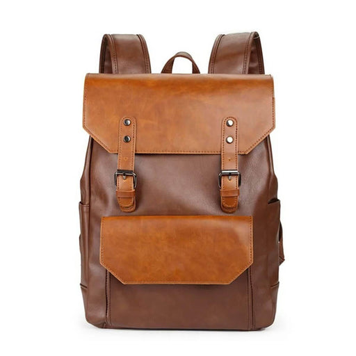 Urban Leather High-Quality Laptop Backpack