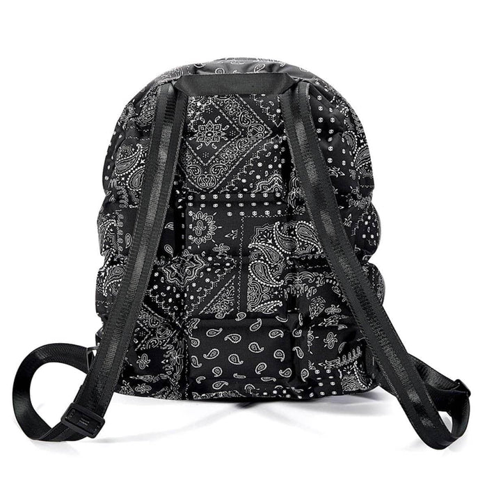 Soft Air-tight Lightweight Fashion Black Gangsta Backpack