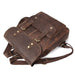 Patina Leather Backpack in Vintage Design