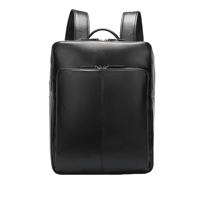 Stylish Men's Business Laptop Leather Backpack