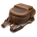 Vintage Crazy Horse Leather Backpack for Men