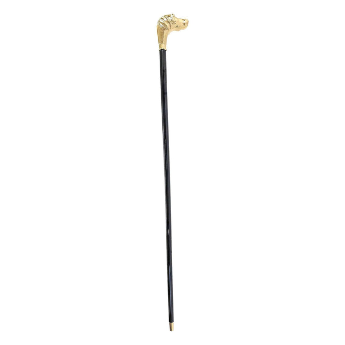 Luxury Handmade Dog 24K Gold-plated Walking Cane