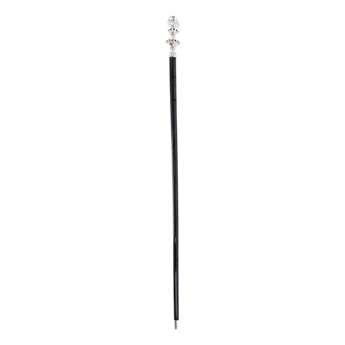 Unique Handle Design Silver-plated 925 Walking Cane