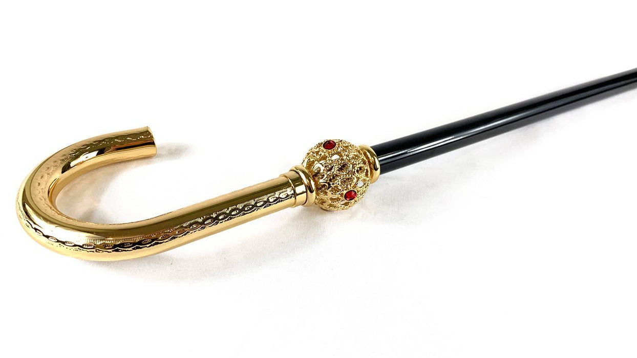 Vintage Design Walking Stick for Men with Filigree