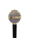 Luxurious Jeweled Walking Stick with Sapphire Crystals