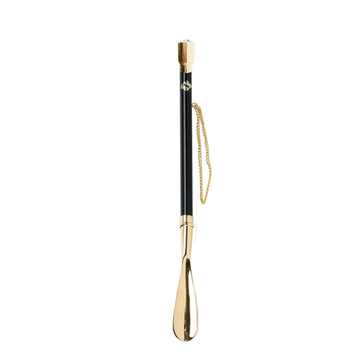 Luxurious 24K Gold-Plated Shoehorn with Golden Handle