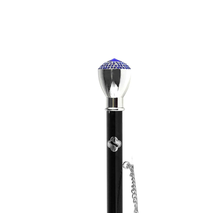 Luxury Sapphire Encrusted Knob Handle Shoehorn