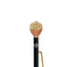 Opulent Shoehorn with Red Crystal-Encrusted Knob