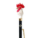 Rooster 24K Gold-Plated Shoehorn with Painted Handle