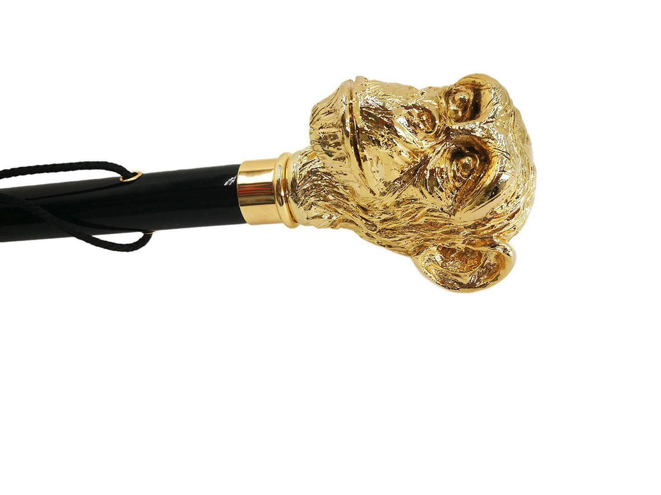 Unique Luxurious Golden Monkey Handle Shoehorn