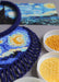 Starry Night Beaded Necklace – Van Gogh Inspired Art Jewelry