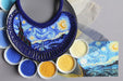 Starry Night Beaded Necklace – Van Gogh Inspired Art Jewelry