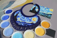 Starry Night Beaded Necklace – Van Gogh Inspired Art Jewelry